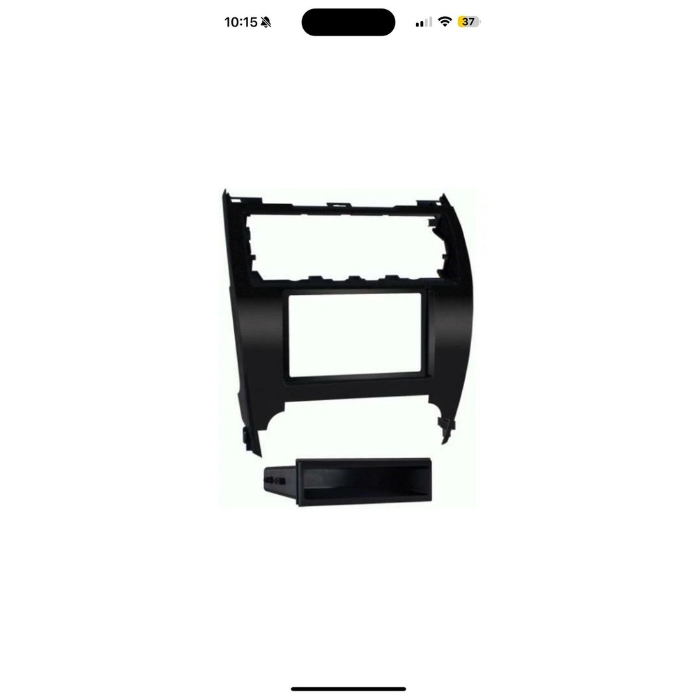 Metra 99-8232B Single/Double DIN Stereo Dash Kit for 2012-up Toyota Camry